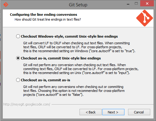 Git setup step 4